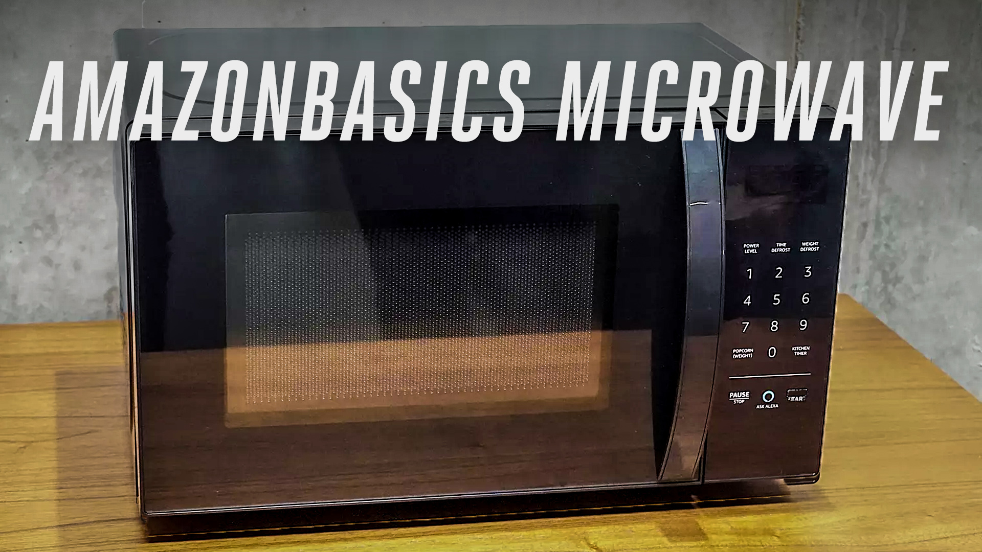 Basics Microwave review: Alexa makes you popcorn, orders more in this  compact, affordable microwave - CNET