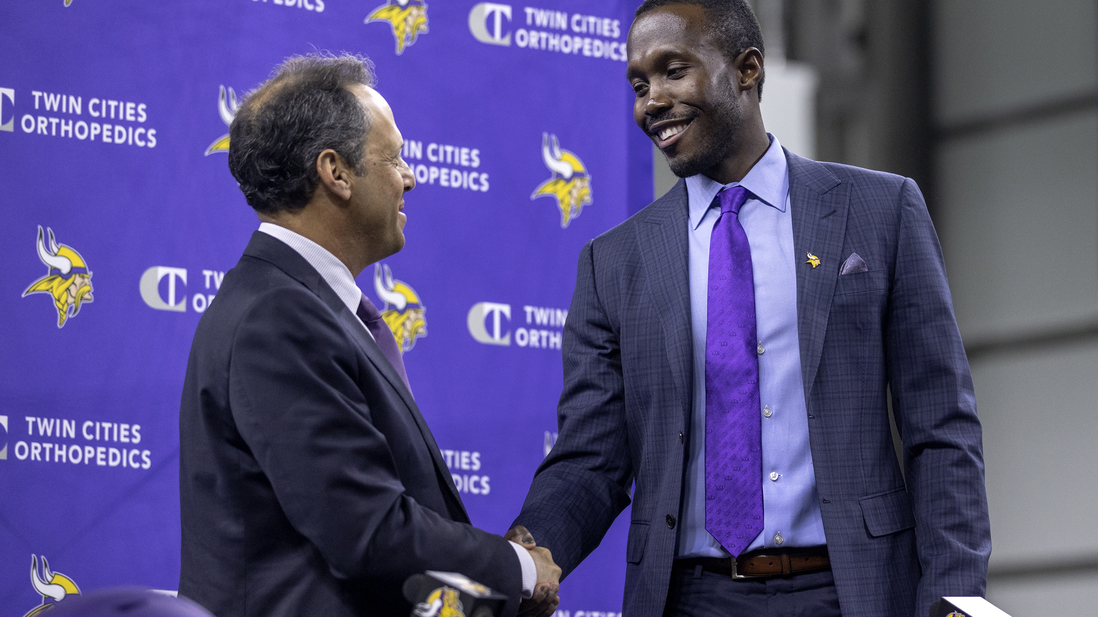 Vikings introduce new GM Adofo-Mensah -  5 Eyewitness News