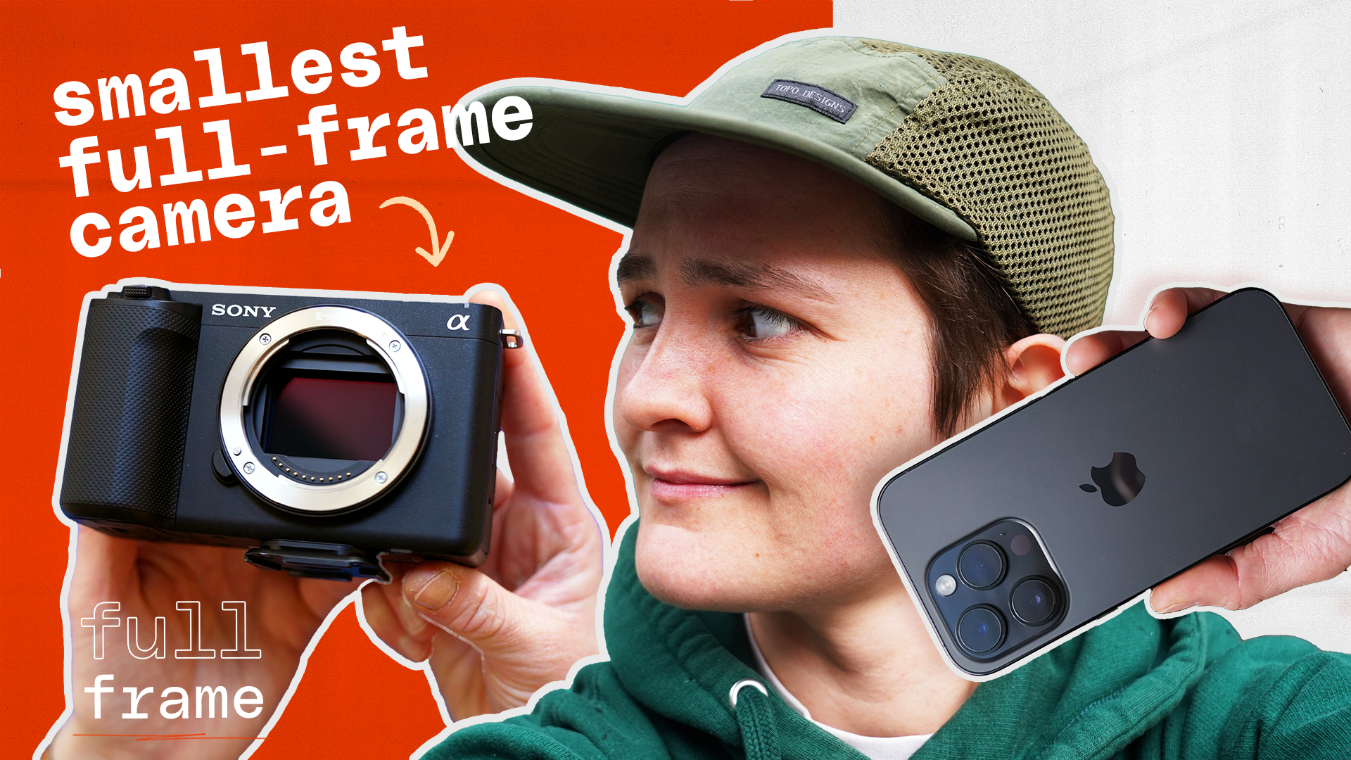 Cámara Sony Vlog Montura e Sensor Full Frame
