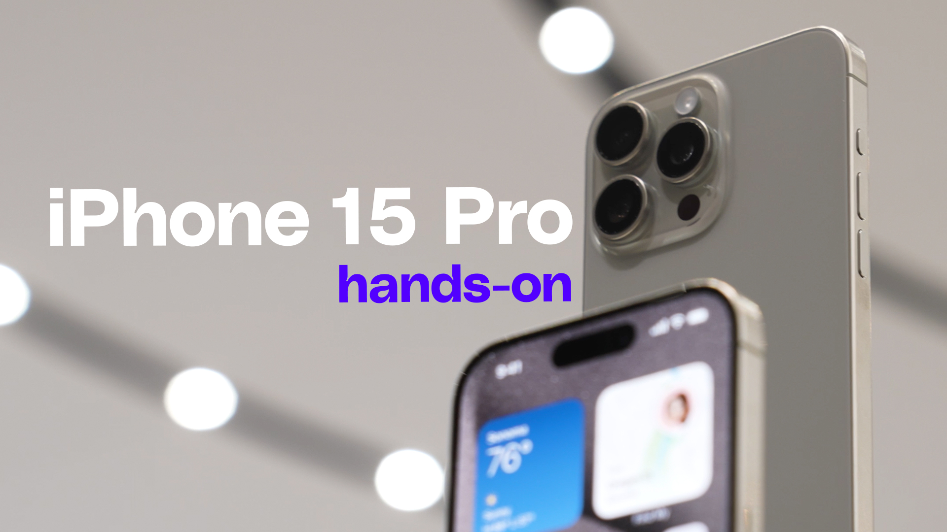 The iPhone 15 Pro and Pro Max will let you film spatial video you