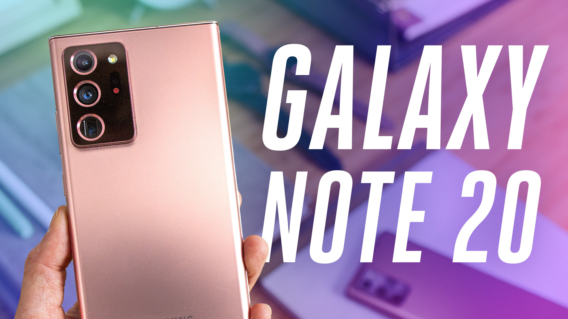 Samsung Galaxy Note 20 Ultra: The first three things I noticed about  Samsung's newest phone